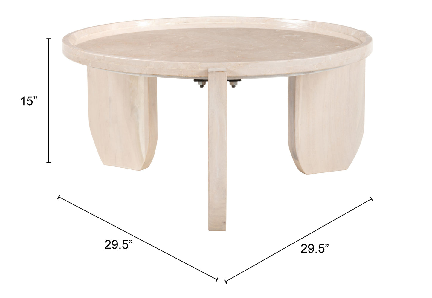 Nador Coffee Table – Natural