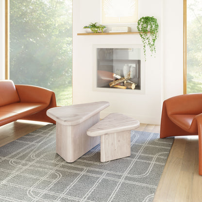 Navidic Coffee Table Set – Whitewashed