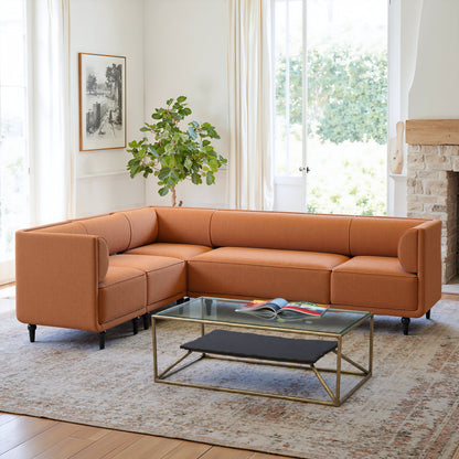 Ranol Coffee Table – Brass