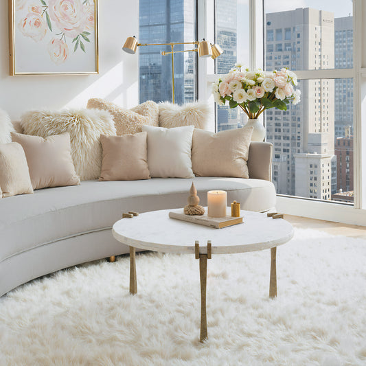 Rench Coffee Table White