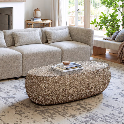 Argento Silver Coffee Table