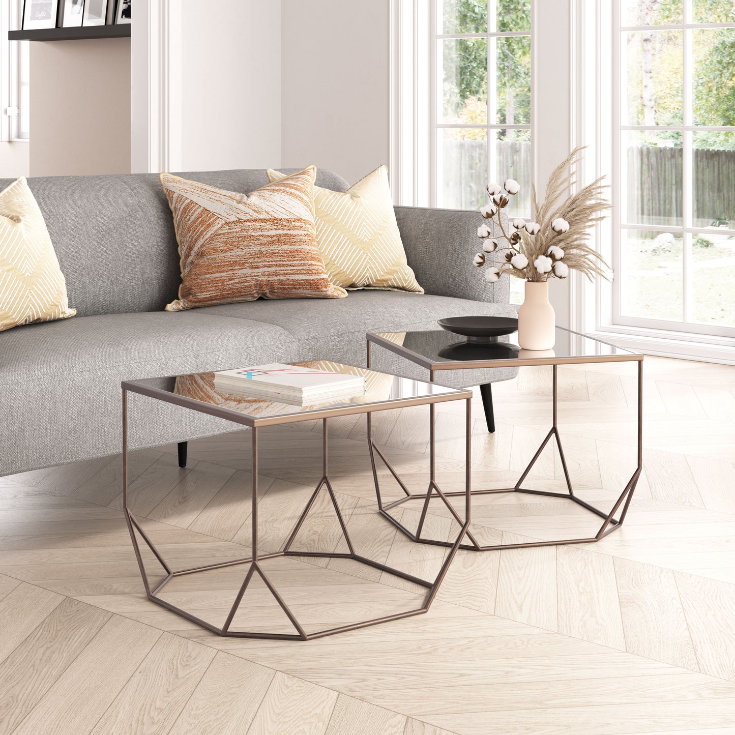 Arzon Coffee Table Set