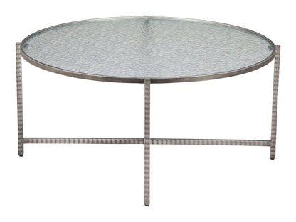 Vetro Coffee Table Silver