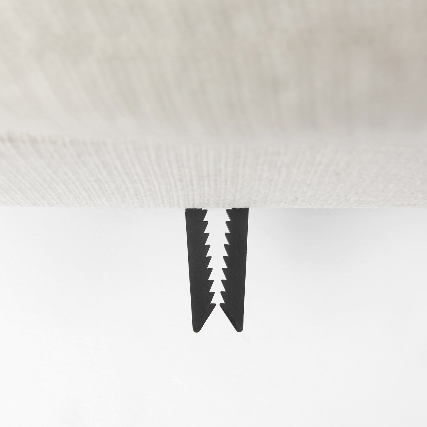 26" Beige Fabric & Brown Wood Cocktail Ottoman – Luxe Lounge Collection