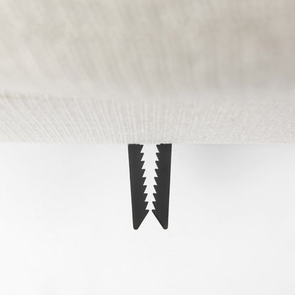 26" Beige Fabric & Brown Wood Cocktail Ottoman – Luxe Lounge Collection