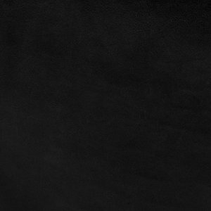 36" Black Faux-Leather & Brown Wood Footstool – Luxe Lounge Collection