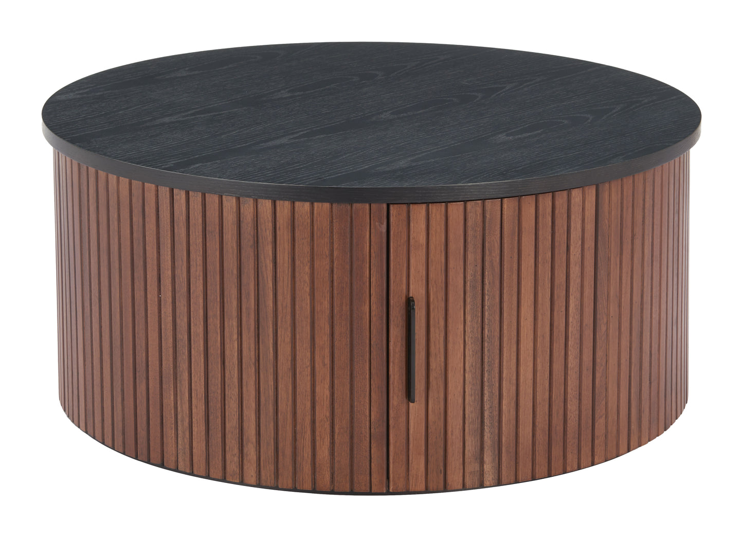 Nejaus Coffee Table – Black & Walnut