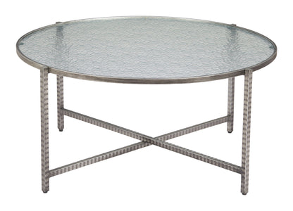 Vetro Coffee Table Silver