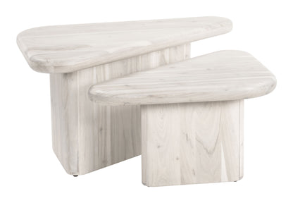 Navidic Coffee Table Set – Whitewashed