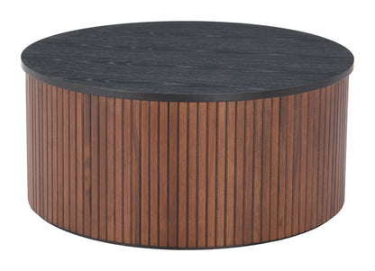 Nejaus Coffee Table – Black & Walnut