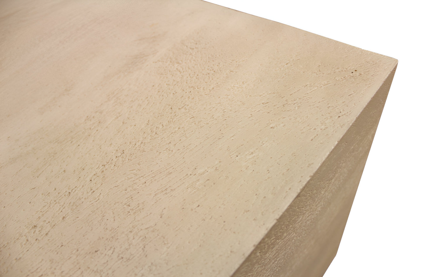 66" Natural Solid Wood Distressed Coffee Table – Luxury Wood Collection