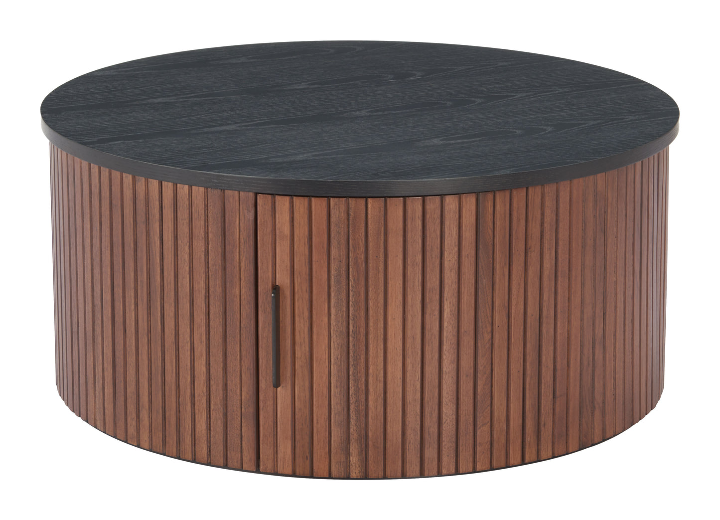 Nejaus Coffee Table – Black & Walnut