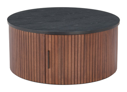 Nejaus Coffee Table – Black & Walnut