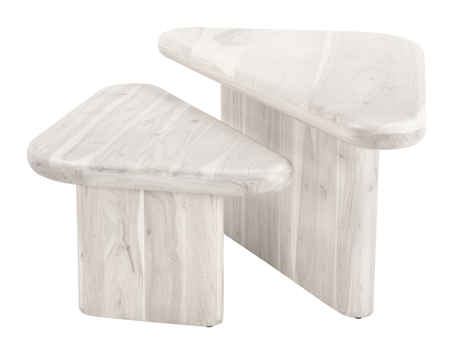 Navidic Coffee Table Set – Whitewashed