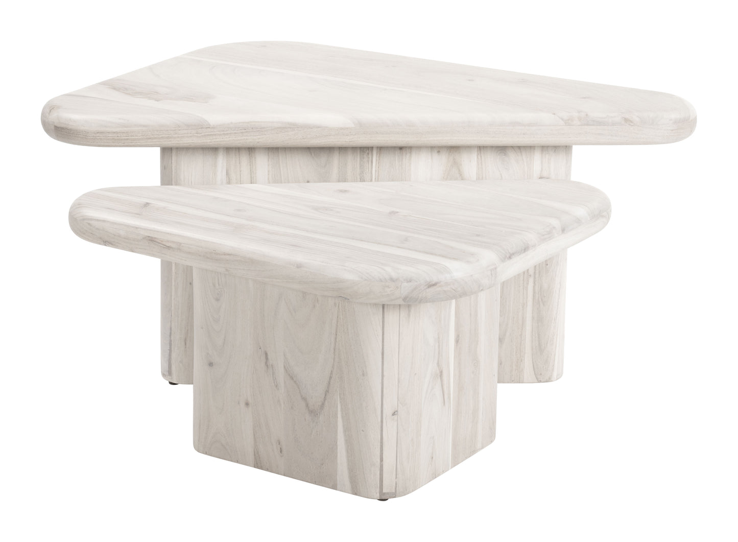 Navidic Coffee Table Set – Whitewashed