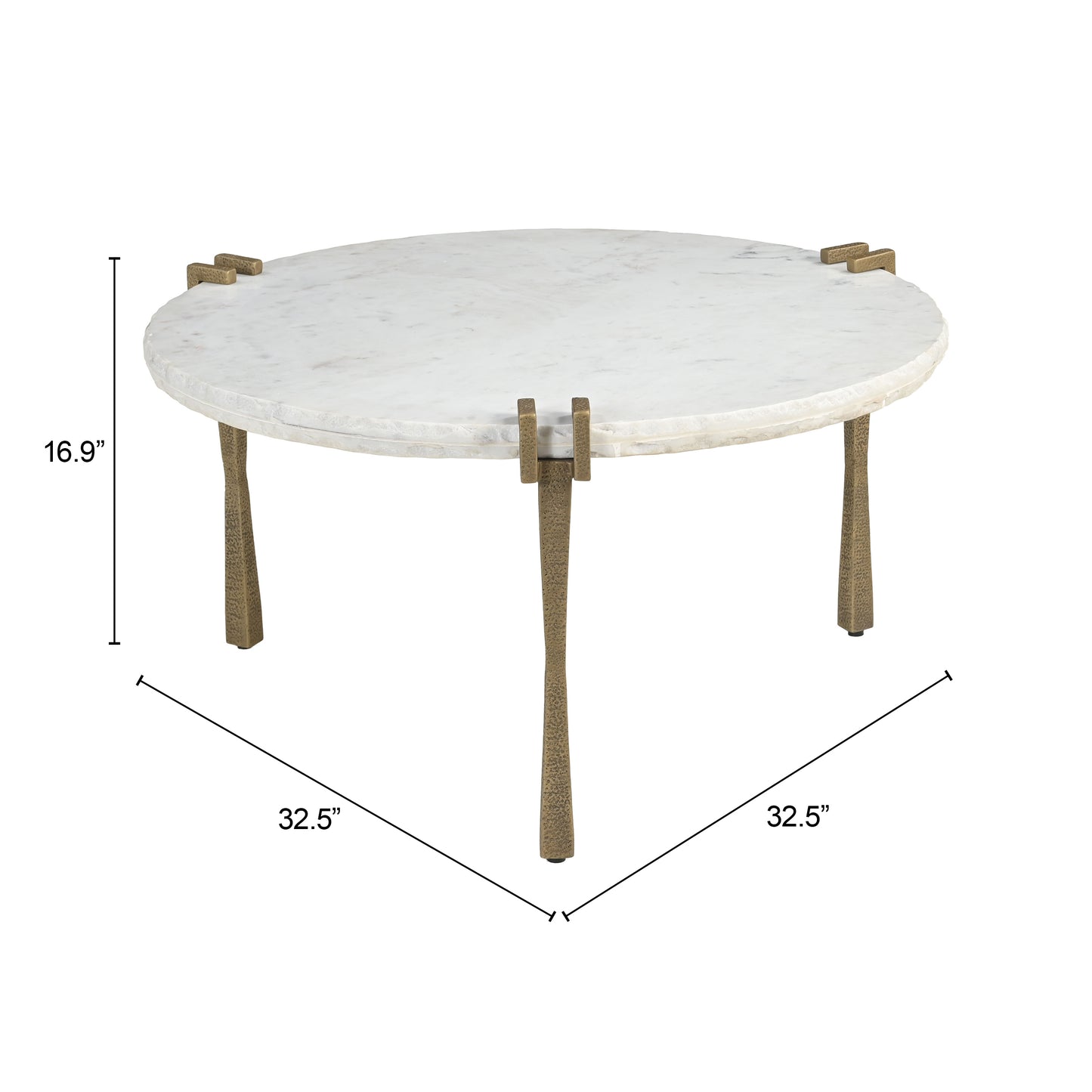 Rench Coffee Table White
