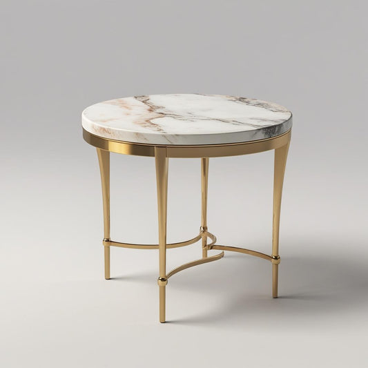 Marbella Marble Top Side Table