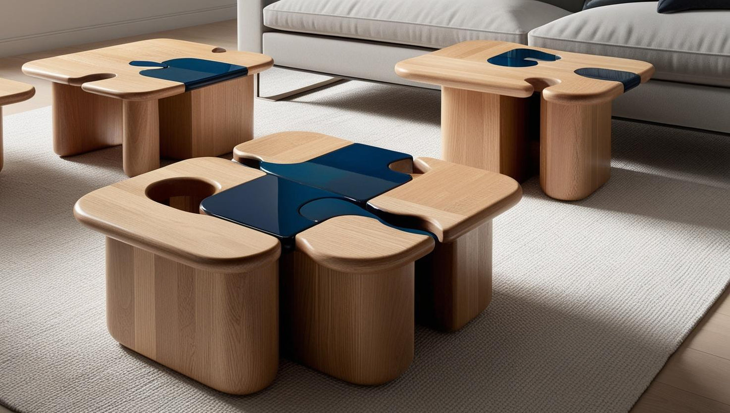 Puzzle Piece Coffee Table