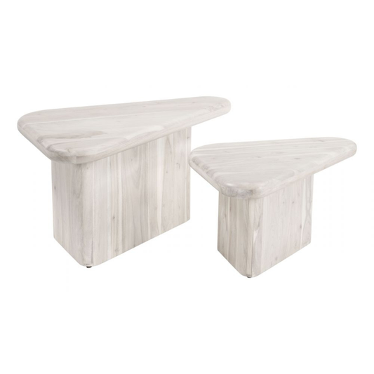 Navidic Coffee Table Set – Whitewashed